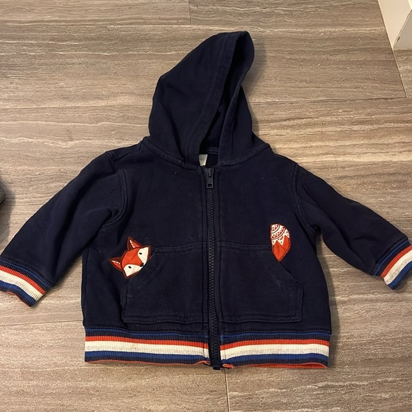 Three Baby Gymboree Hooded Sweatshirts - Picture 7 of 12
